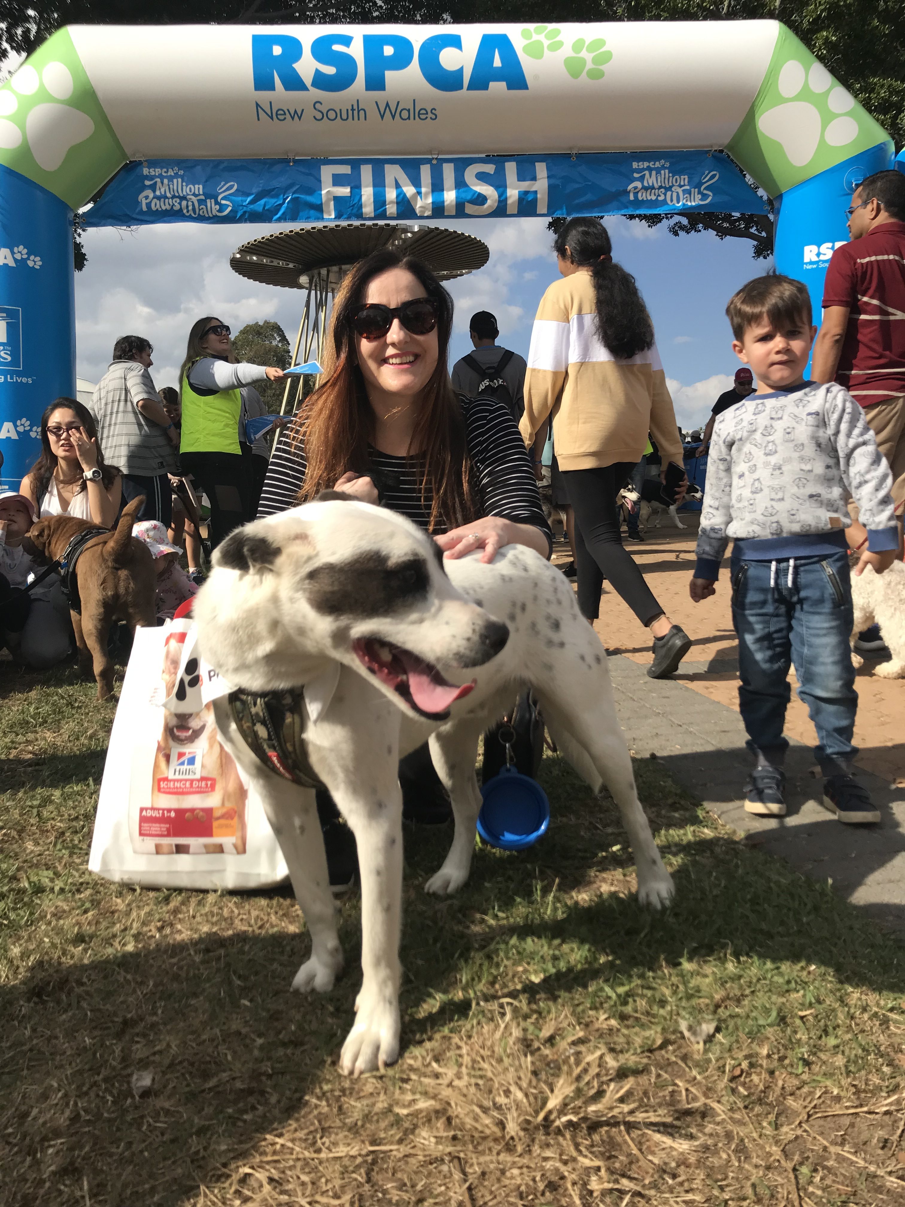 Sam And Bernie At Rspca Walk 1