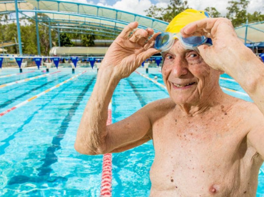 Lawntons 101 year-old swimmer breaking world records