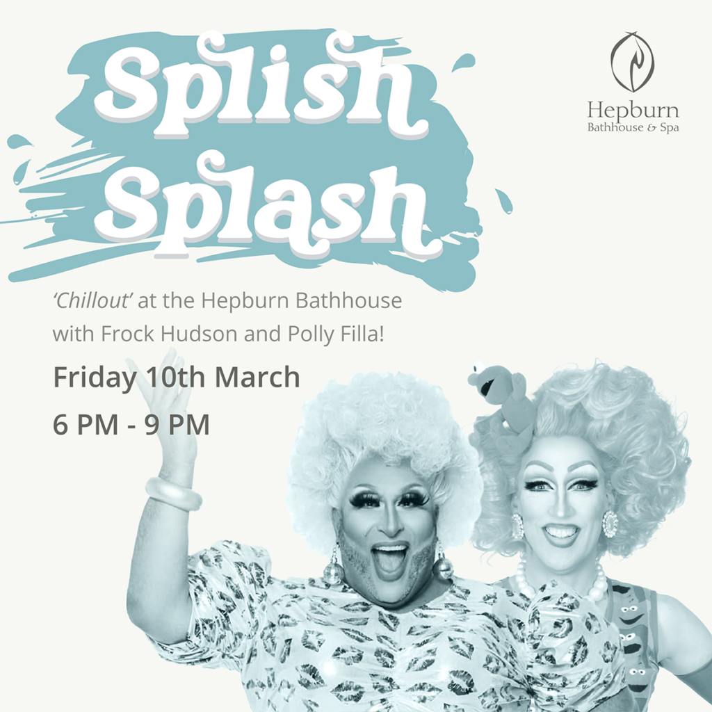 Hepburn Bathhouse And Spa Partners With Daylesford Chillout Festival To Present Splish Splash