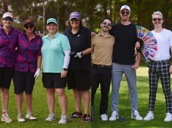 Golf Goes Rainbow At Yarrambat Park Golf Course