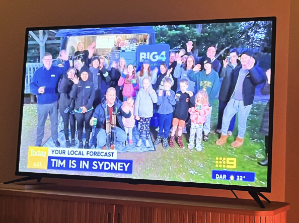 Big4 Sydney Lakeside Shines On National Tv With Today Show Feature