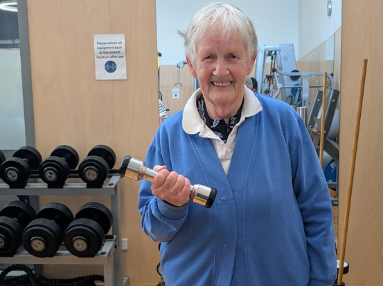 Caboolture Pool Community Rallies To Support Locals Doing It Tough At 83 Rita Feels Revitalised Thanks To Swirl S Senior Supports