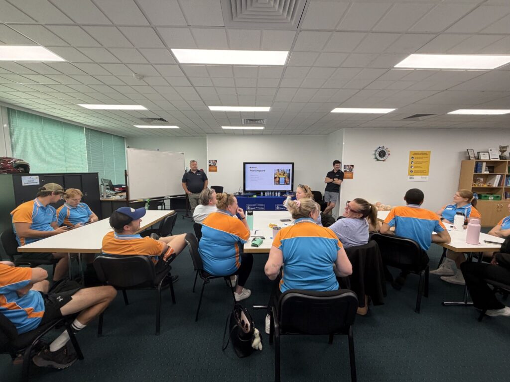 Belgravia Leisure Team Members At The Rls Aquatics Workshop