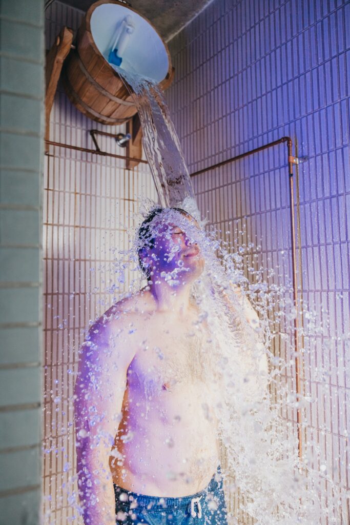 Feel The Invigoration Of The Ice Bucket And Cool Mist