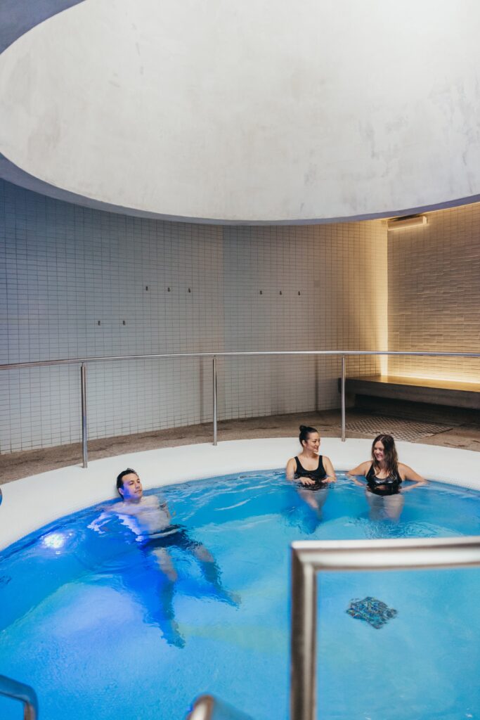 Soak Up Warmth In The Magnesium Rich Salt Pool