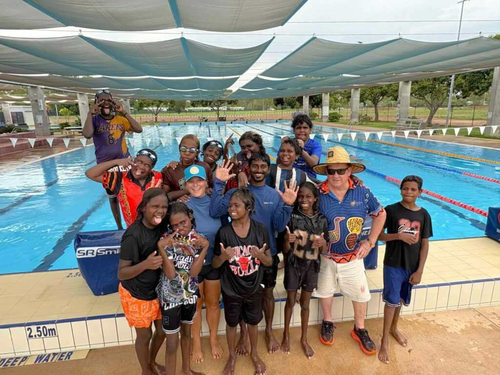 Remote Swimmers At Swell Palmerston