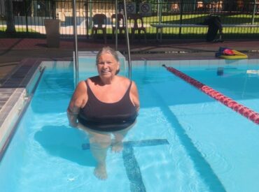 Merelyn Was Walking With A Cane Now She Swims