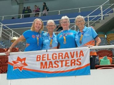 Belgravia Leisure S Masters Swimmers Celebrate National Success In Brisbane