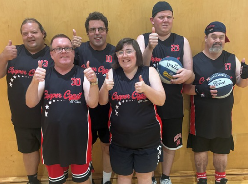 Jerseys For Inclusive Basketballers At Copper Coast Sport And Leisure Centre