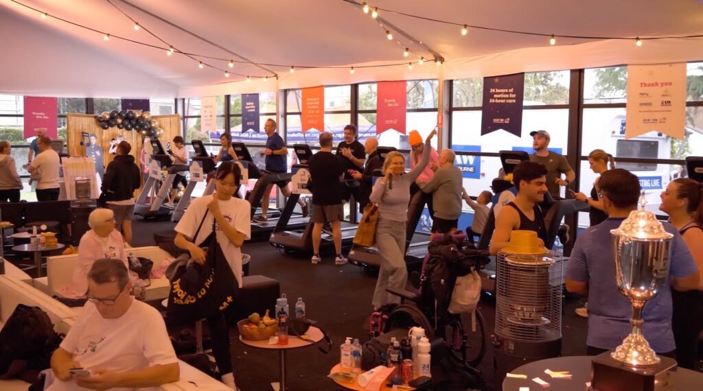 24 Hours, 36 Treadmills And over $1.2m Raised For Very Special Kids