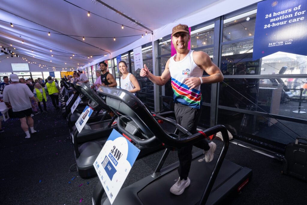 24 Hours, 36 Treadmills And over $1.2m Raised For Very Special Kids