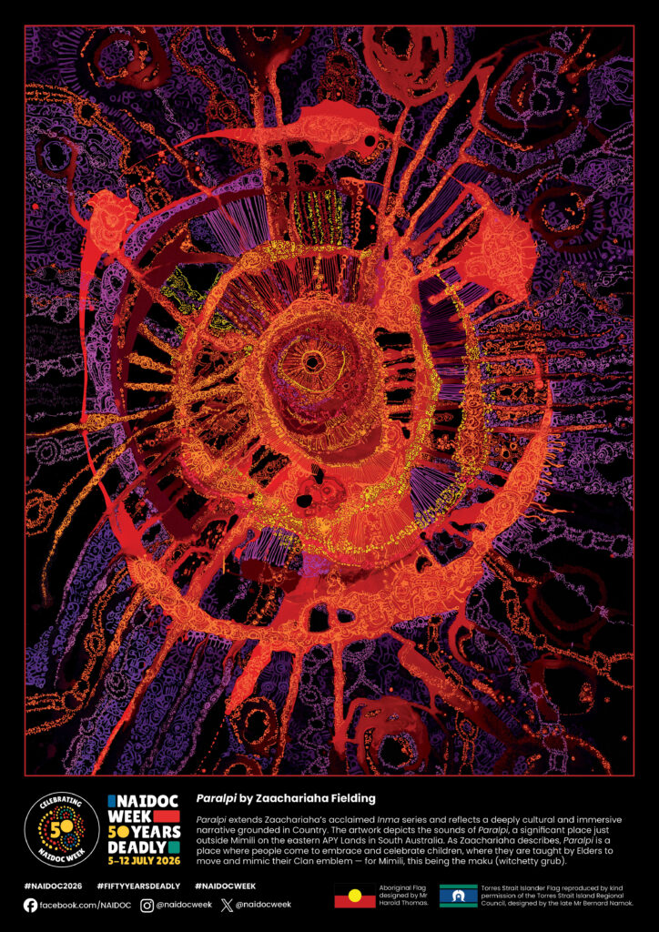 Naidoc 2026 Official Poster A3 Portrait