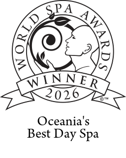 Oceanias Best Day Spa 2026 Winner Shield Black 256