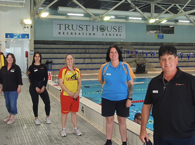 Trust House Recreation Centre management wins national award