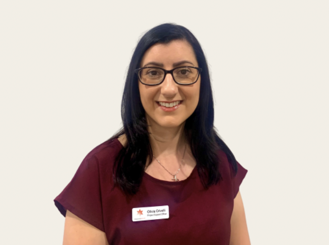 Meet Olivia Crivelli, our Project Support Officer for Victoria and Tasmania