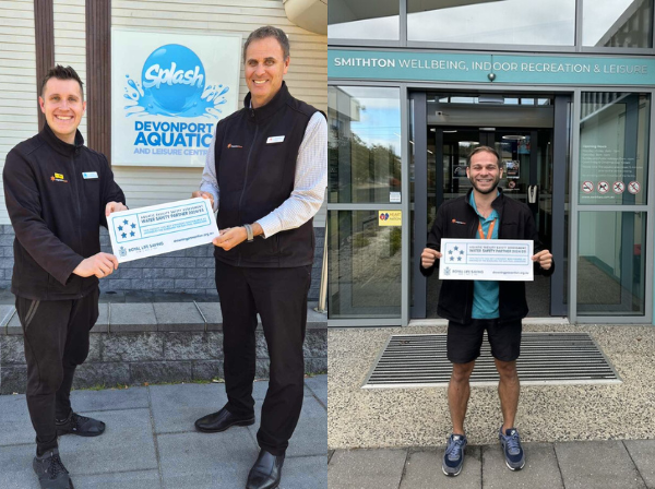 Tasmanian aquatic venues make history with 5-star safety rating