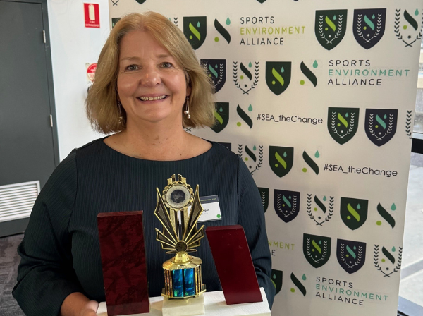 Eco-warrior fighting for a plastic-free future celebrates award during Earth Week