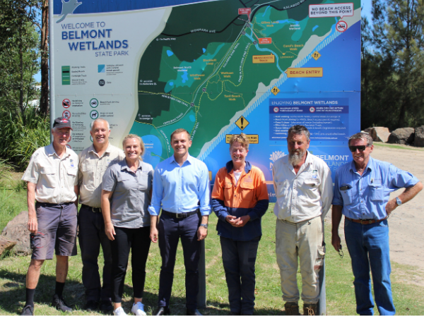 NSW Area Manager supports $1.4 million grant for local improvement projects and community facilities