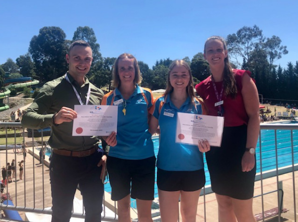 Aquarena Aquatic and Leisure Centre Receive Platinum Pool Award