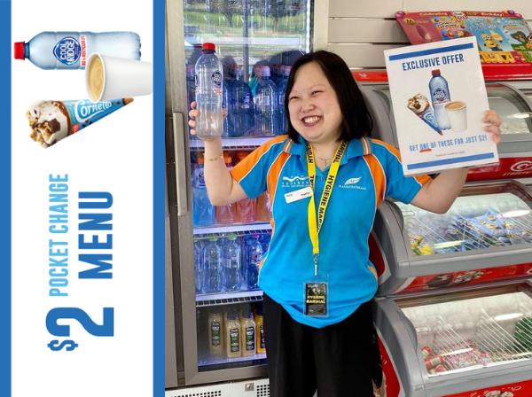 Check out our $2 Pocket Change Menu at Belgravia Leisure venues – Limited time only