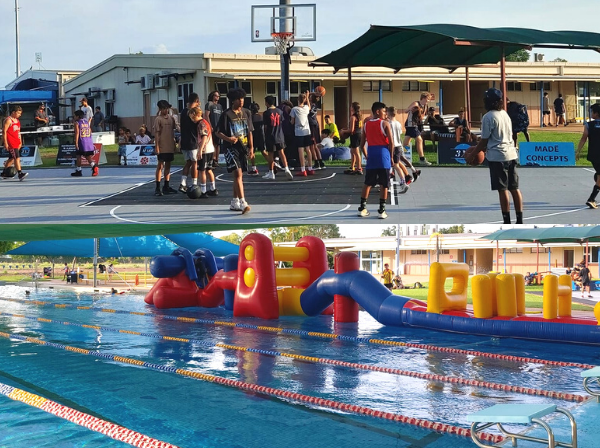 Courtside Carnival event a huge success with local community at SWELL Palmerston in the Northern Territory
