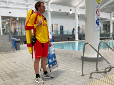 New lifeguard uniforms make a splash at Belgravia Leisure pools