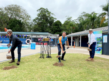 Works have begun on Nambour Aquatic Centre’s new Splash Park