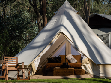 Pure Glamping Family Tents Launch at Lake Wivenhoe in May