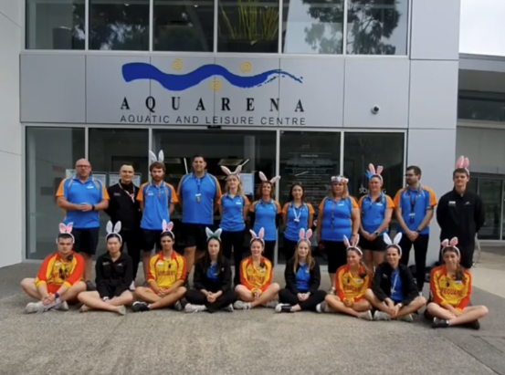 Aquarena Aquatic and Leisure Centre raise over $3,000 for The Royal Children’s Hospital Good Friday Appeal