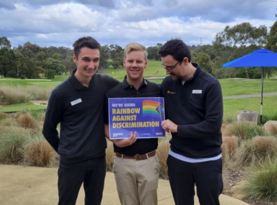 International Day Against Homophobia, Transphobia and Biphobia at Yarrambat Park Golf Course