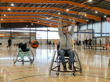 Big smiles all around at this year’s Inclusive Sporting Open Day at Somerville Recreation Centre