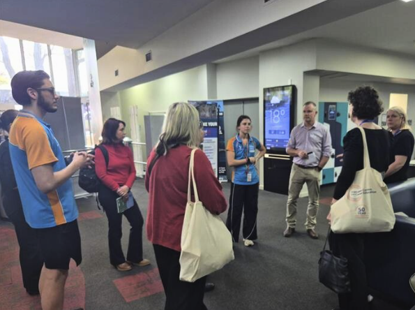 ACCE Careers Counsellors get an inside look at leisure-industry careers at Knox Leisureworks