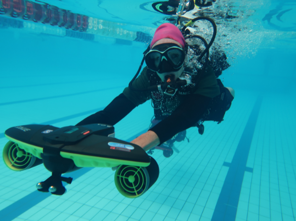 Victorian first: Immersion Therapy client takes to the pool at WaterMarc Banyule to launch the revolutionary service