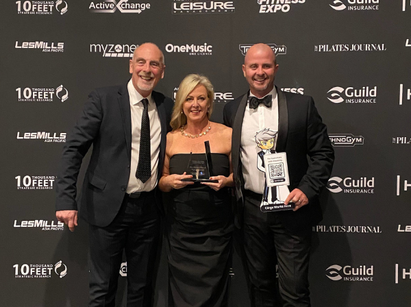 Cérge partnership with Belgravia Leisure and Belgravia Foundation secures 2023 AUSactive National Innovation Award