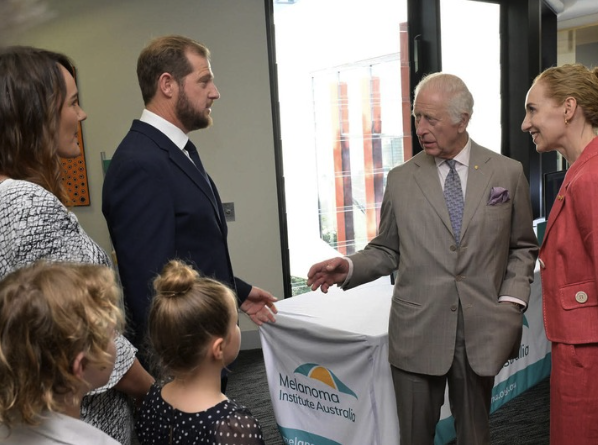 Belgravia Leisure team member and her family meet King Charles: A melanoma survivor’s story
