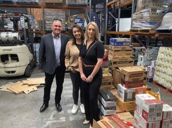 Community partners join forces to provide food relief for locals