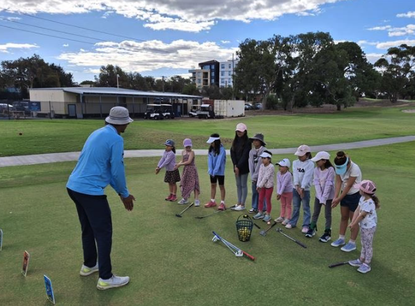 Girls Tee Off in Style at Fremantle Public Golf Course for MyGolf Girls Month