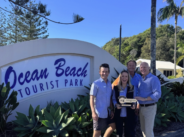 Ocean Beach Tourist Park wins People’s Choice Caravan Park of the Year