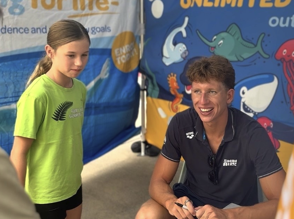 Olympic Swimmer Max Giuliani empowers budding swimmers in Moreton Bay