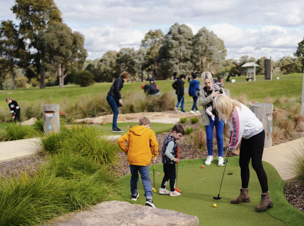 Pat n’ Putt at Yarrambat’s Goanna Golf for the July school holidays