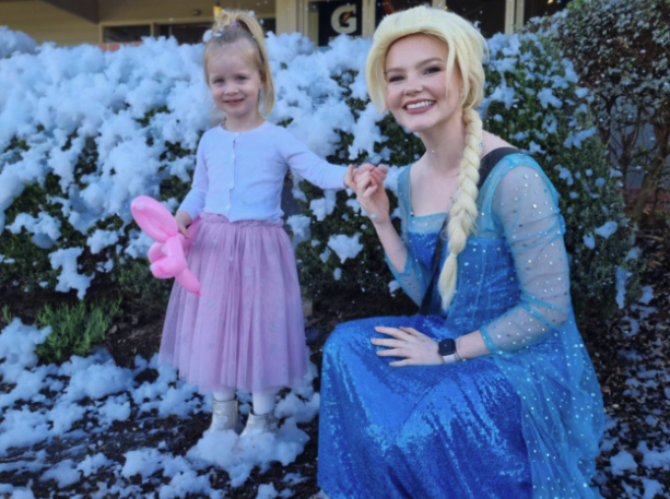Winter Wonderland-themed day at Yarrambat’s Goanna Golf