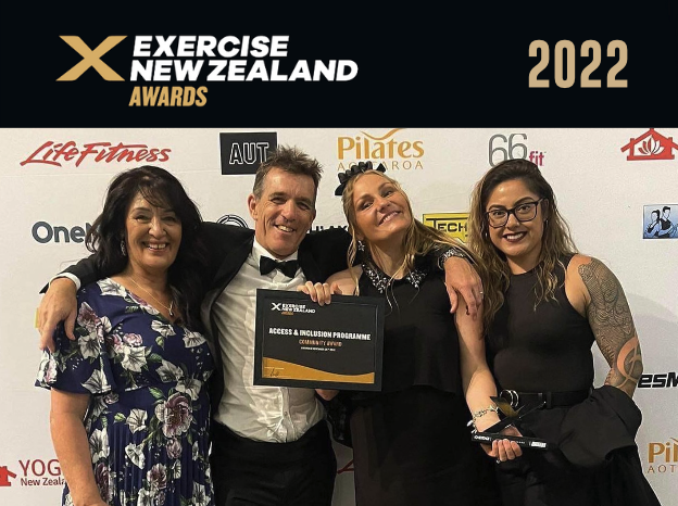 Franklin Pool and Leisure awarded Community Award for Access and Inclusion Programme at the 2022 Exercise New Zealand Awards