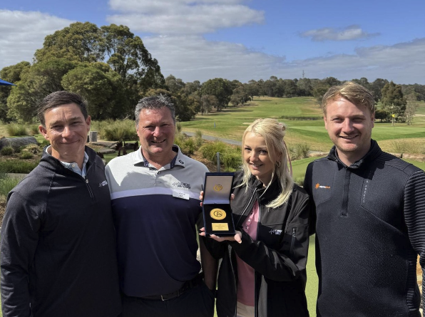 Yarrambat hits a hole in one at the 2024 Victorian Golf Industry Awards