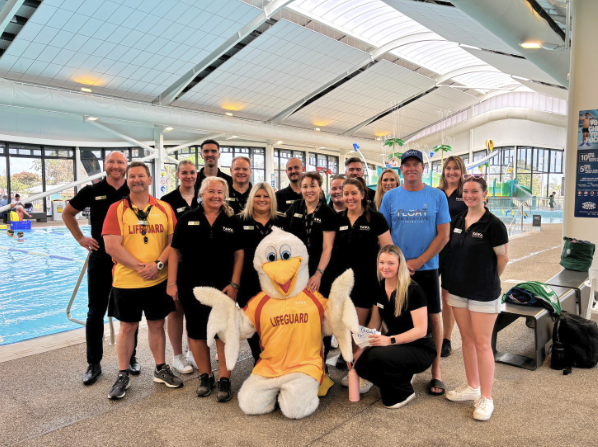 Hoppo from Bondi Rescue visits Yawa Aquatic Centre to share three simple steps that could save your life